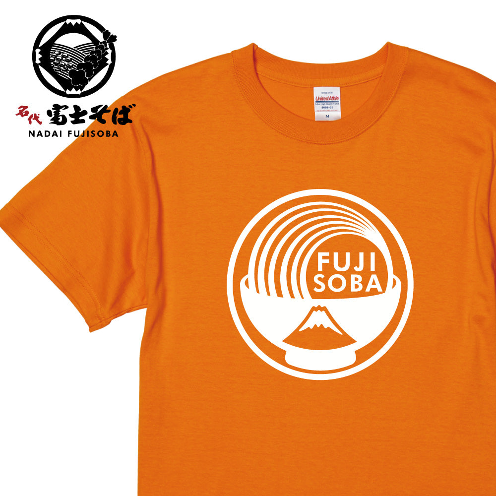 FUJISOBA どんぶり 半袖Tシャツ