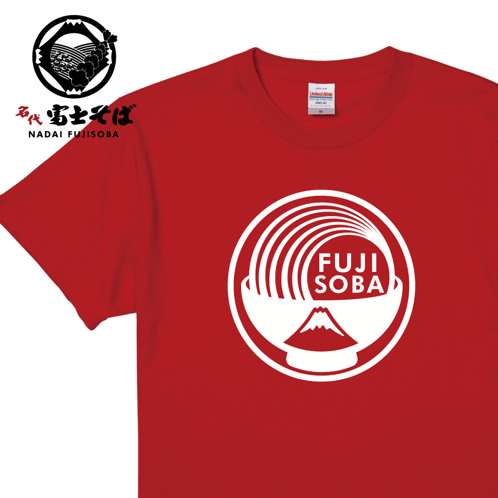 FUJISOBA どんぶり 半袖Tシャツ