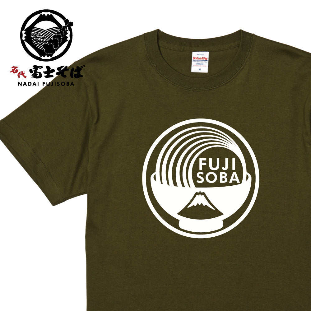 FUJISOBA どんぶり 半袖Tシャツ