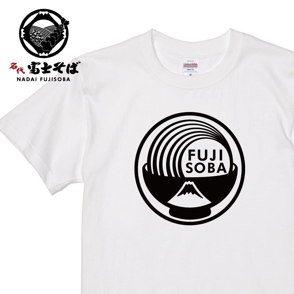 FUJISOBA どんぶり 半袖Tシャツ
