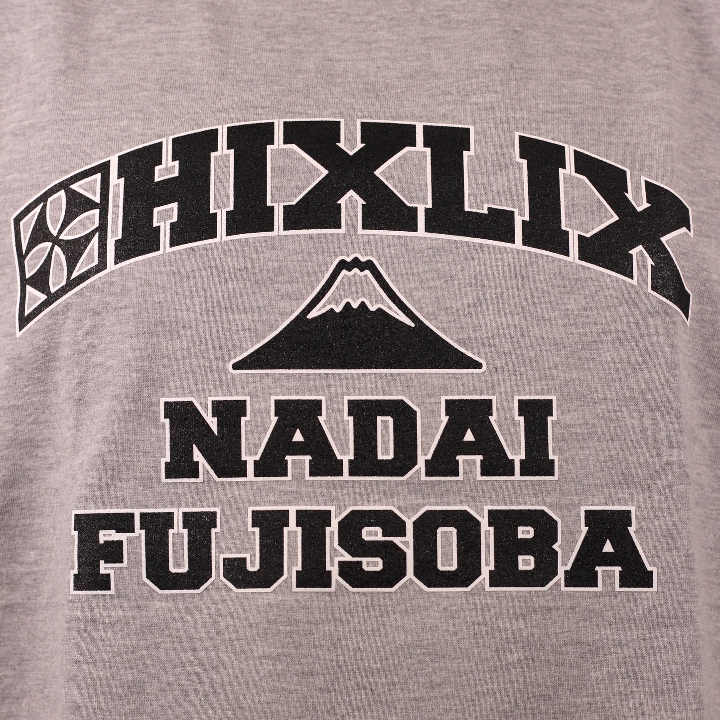HIXLIX×富士そば コラボTシャツ(グレー)