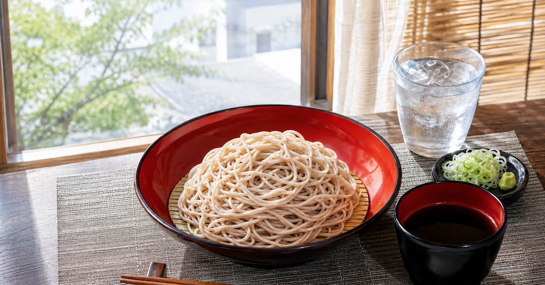 ゲリラ雷雨に振り回された今年の夏。疲れた腸に、冷しそば腸活のすすめ。