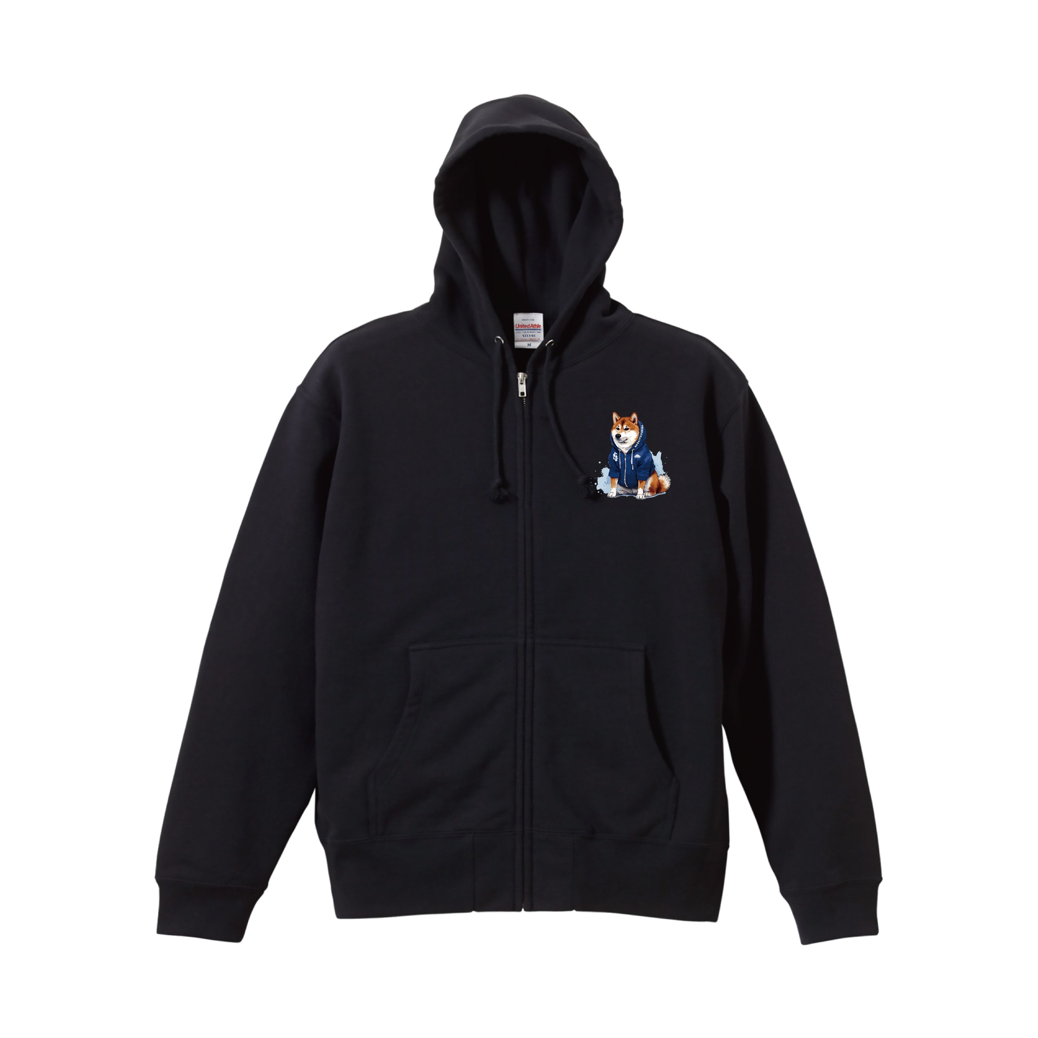柴犬 ジップアップパーカー メンズ レディース | 名代富士しば