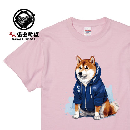 名代 富士しば NADAI FUJISHIBA 半袖Tシャツ｜春色3カラー新登場｜柴犬グッズ