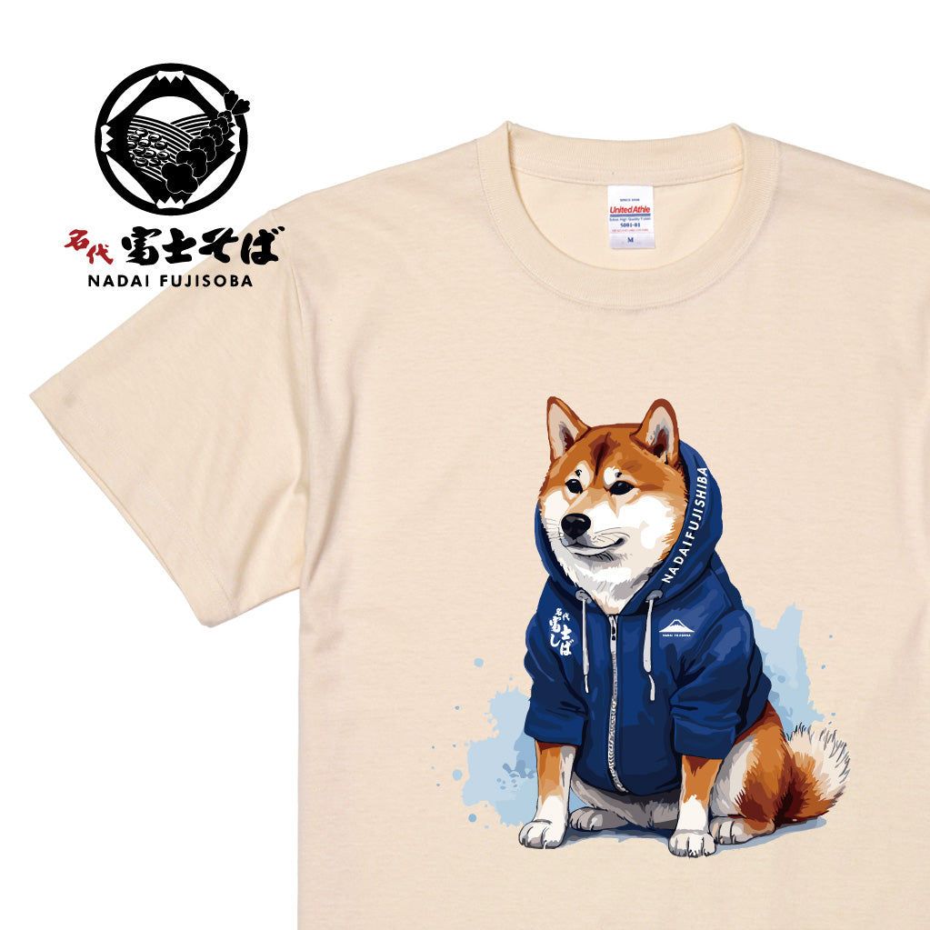 名代 富士しば NADAI FUJISHIBA 半袖Tシャツ｜春色3カラー新登場｜柴犬グッズ