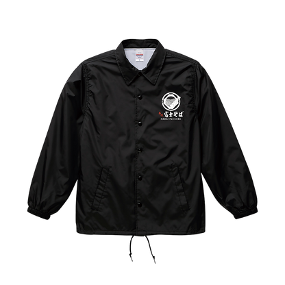 名代富士そば　コーチジャケット　富士山ロゴ