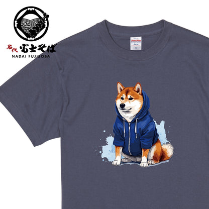 名代 富士しば NADAI FUJISHIBA 半袖Tシャツ｜全11色｜秋のお出かけに｜柴犬グッズ