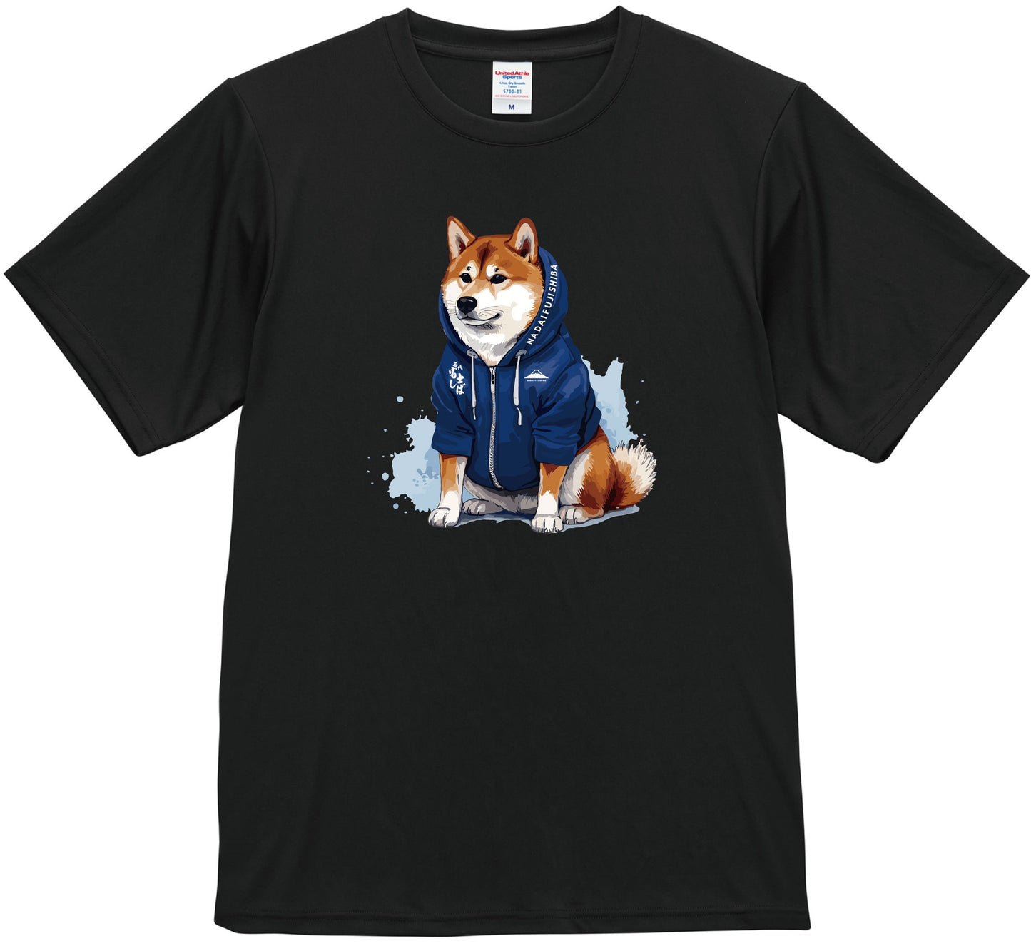 名代富士しば(NADAI FUJISHIBA)ドライスムース　Tシャツ｜柴犬好きに｜全５色