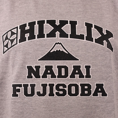 HIXLIX×富士そば コラボTシャツ（グレー）